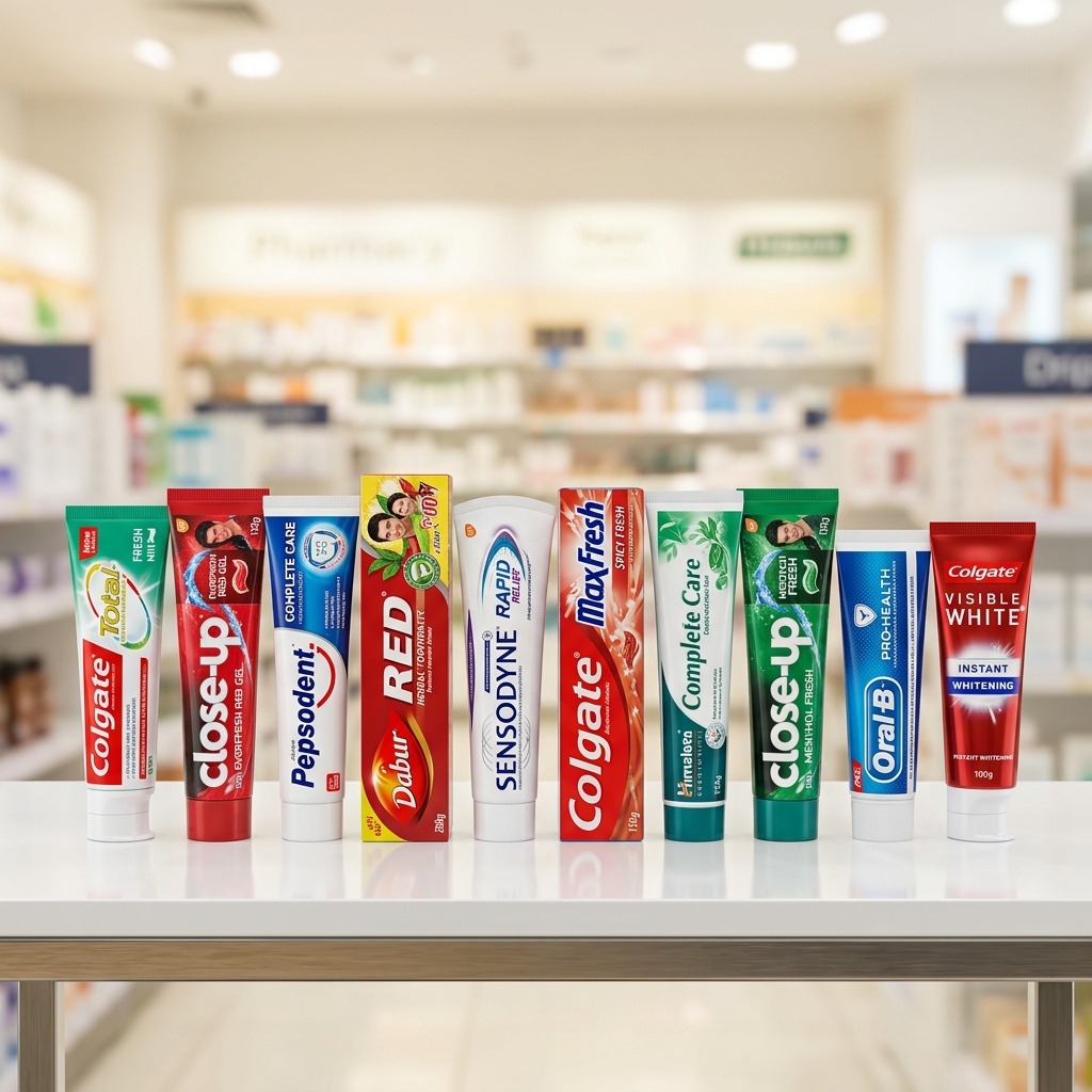 Assorted Toothpaste