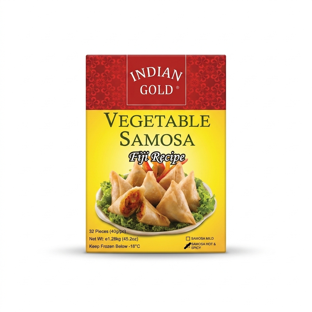 Indian Gold Vegetable Samosa (Fiji Recipe)